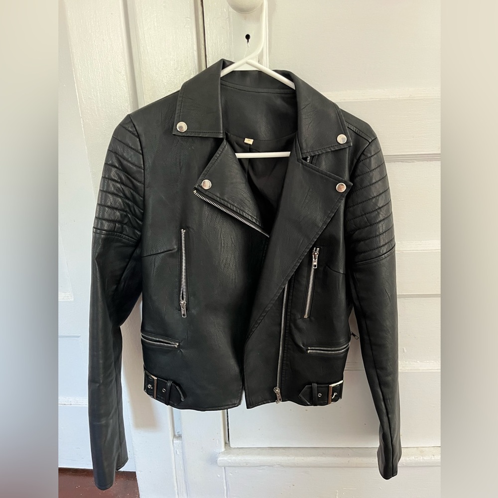 Nasty Gal Faux Leather Jacket